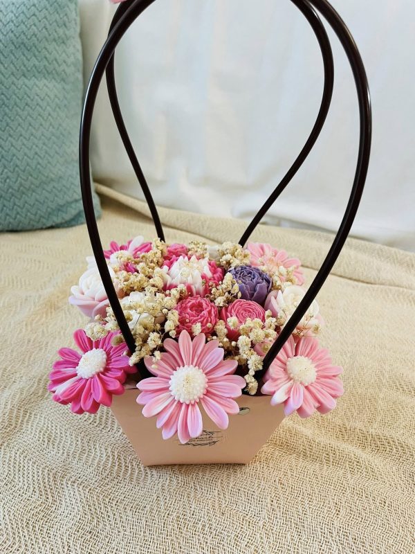 Illatviasz virágbox - M méret