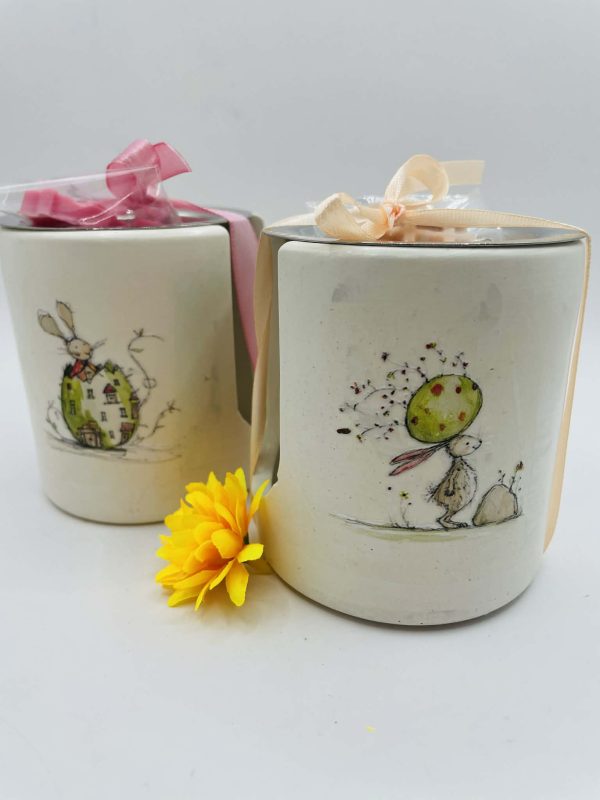 Kerámia párologtató ajándék illatviasszal