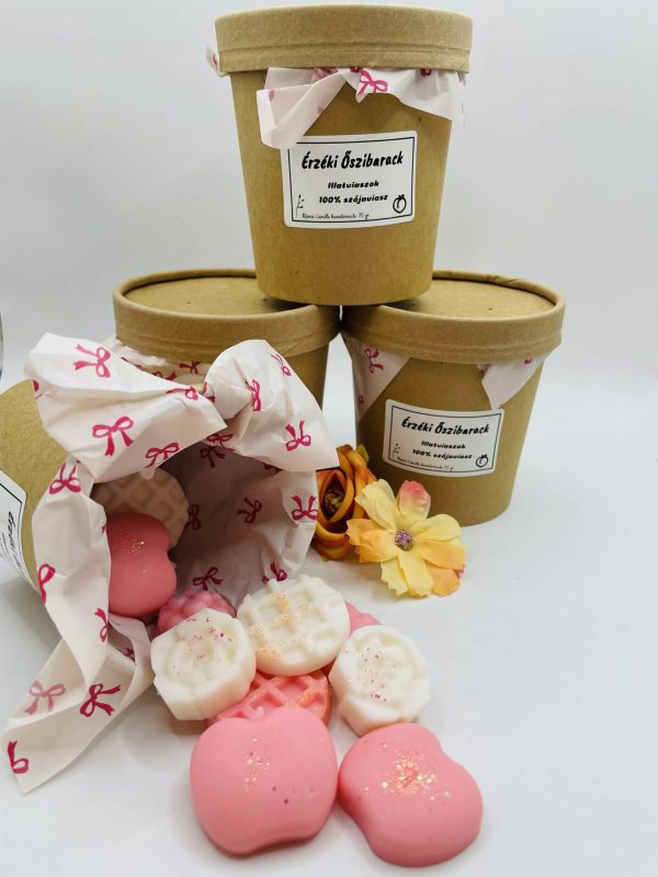 Érzéki őszibarack illatviaszok